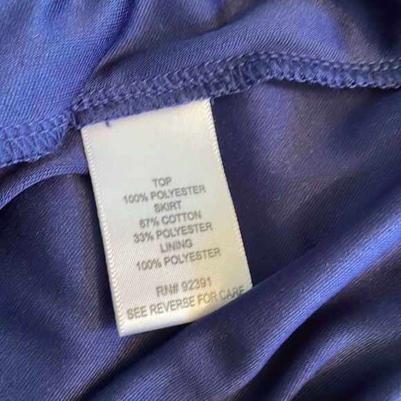 Navy and Gray Dress - Picture 7 of 7